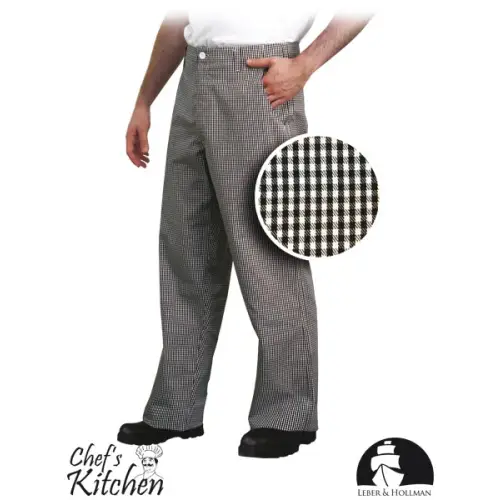 Spodnie kucharskie do pasa z linii Chef`s Kitchen LH-TROFER